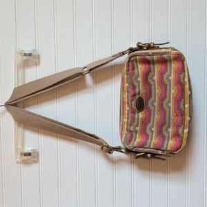 Fossil multicolor crossbody bag